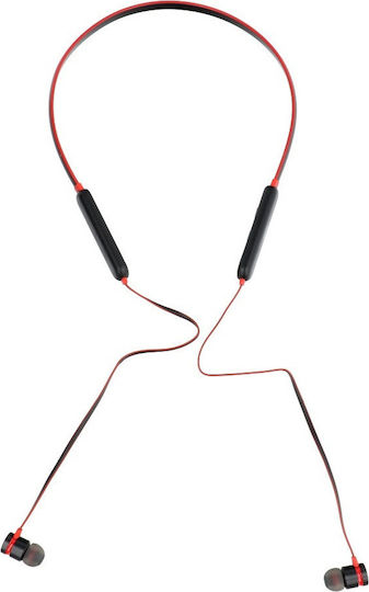 Remax RX-S100 In-ear Bluetooth Handsfree Earphones with Sweat Resistance Red vue 5