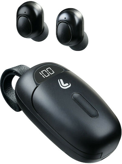 Lampa Ekko 5.0 In-ear Bluetooth Handsfree Earphones with Charging Case Black