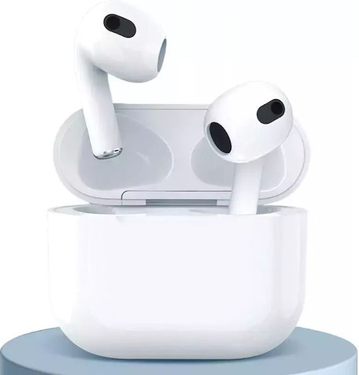 Pavareal P4 In-ear Bluetooth Handsfree Earphones with Charging Case White view 3