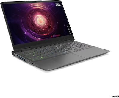 Lenovo LOQ 15APH8 15.6" IPS FHD 144Hz (Ryzen 7-7840HS/16GB/512GB SSD/GeForce RTX 4060/No OS) Storm Grey (US Keyboard) vue 2