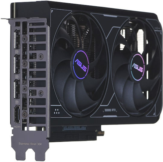 Asus GeForce RTX 4060 Ti 8GB GDDR6 Dual V2 OC Edition Graphics Card view 2