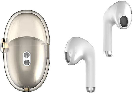 ColorWay TWS-2 In-ear Bluetooth Handsfree Earphones with Sweat Resistance and Charging Case White vue 5
