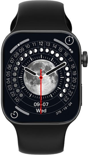 i13 Pro Smartwatch with Heart Rate Monitor (Black)