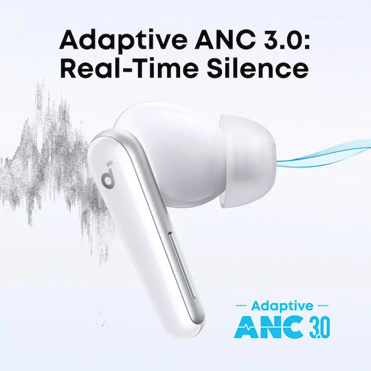 Soundcore by Anker Liberty 5 In-ear Bluetooth Handsfree Earphones with Sweat Resistance and Charging Case White view 7