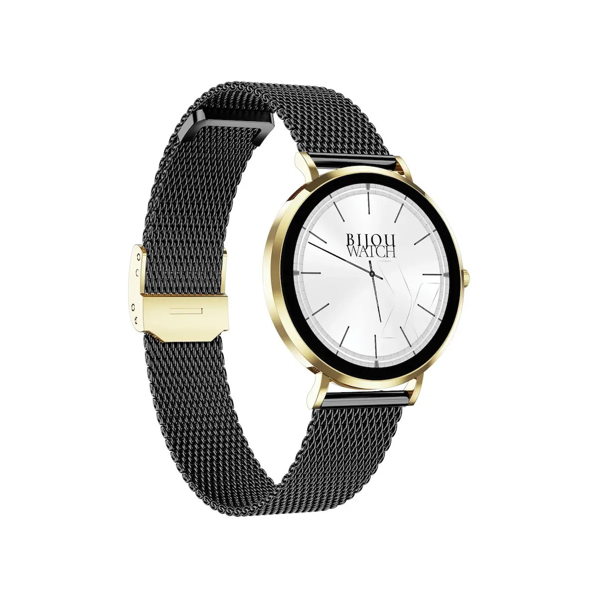 MaxCom FW28 Selen Mini Stainless Steel 40mm Smartwatch with Heart Rate Monitor Gold view 3