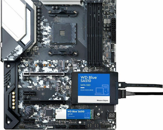 Western Digital SA510 SSD 500GB 2.5'' Type with SATA III Connection WDS500G3B0A view 5