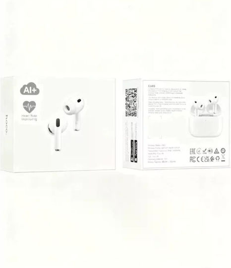 Hoco EW98 In-ear Bluetooth Handsfree Earphones with Charging Case White