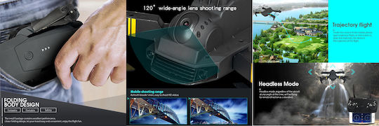 Andowl F16 Drone 2.4 GHz with 720p Camera and Controller view 8