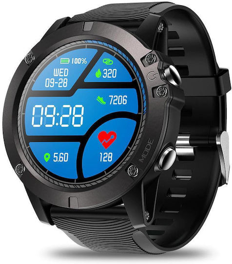Zeblaze Vibe 3 Pro 50mm Smartwatch with Heart Rate Monitor (Black) vue 2