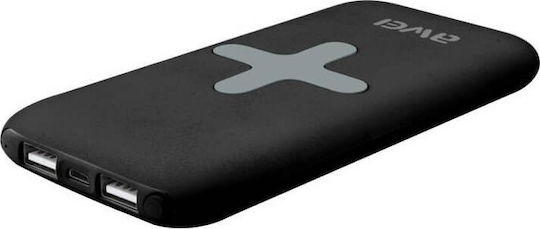 Awei P98K Power Bank 7000mAh with 2 USB-A Ports Black