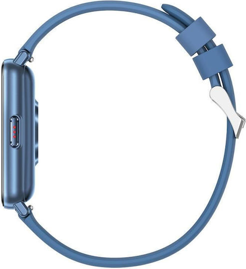 MaxCom Fit FW53 Nitro 2 Smartwatch with Heart Rate Monitor (Blue) vue 4