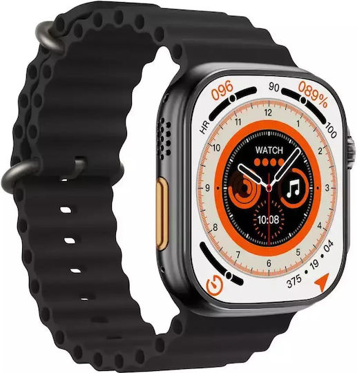 XO M8 Pro Smartwatch with Heart Rate Monitor (Black) view 3