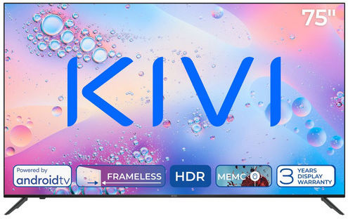 Kivi Smart Television 75" 4K UHD LED 75U760QB (2023) view 6
