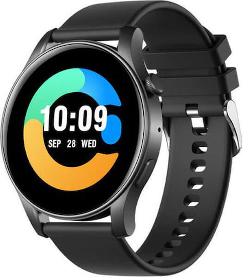 Colmi V73 Smartwatch with Heart Rate Monitor (Black) view 2