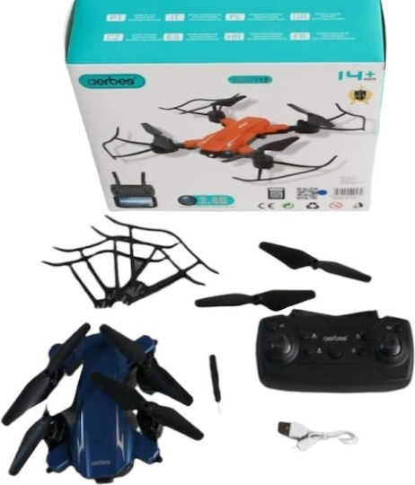 Aerbes AB-F712 Drone with Camera and Controller Blue view 3