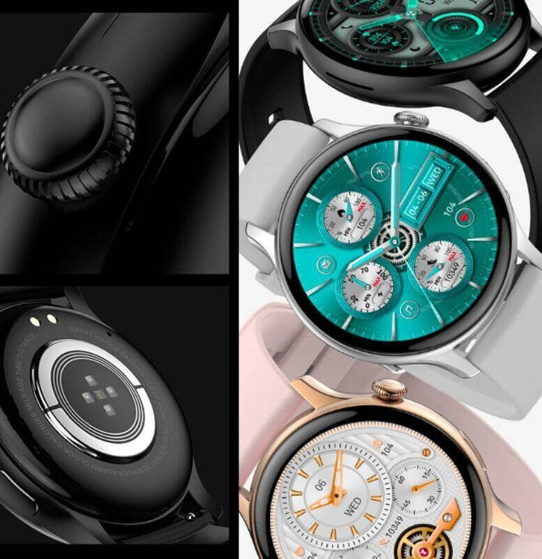 Rubicon Rncf10 Smartwatch Gray Ansicht 6