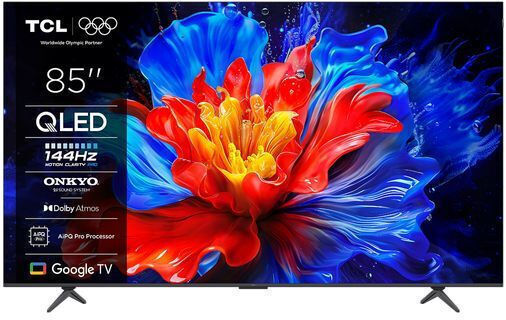 TCL Smart Television 85" 4K UHD QLED 85P8K HDR (2025)