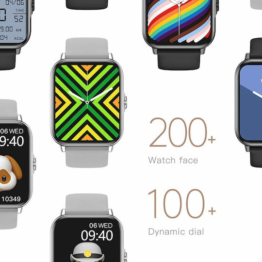 Microwear A01 Smartwatch (Silver) view 3