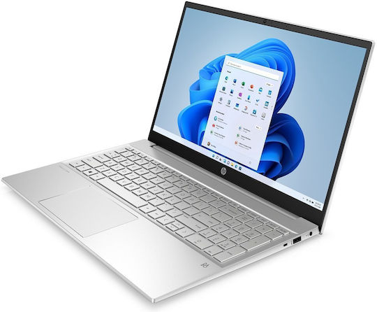 HP Pavilion 15-eh3003nw 15.6" IPS FHD (Ryzen 5-7530U/16GB/512GB SSD/W11 Home) Natural Silver (US Keyboard) view 2