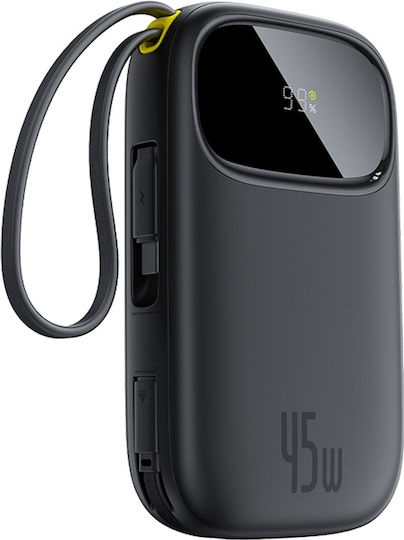 Baseus EnerFill FC31 Power Bank 20000mAh 45W with USB-A Port and USB-C Port Black