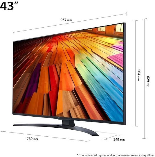 LG Smart Television 43" 4K UHD LED 43UT81003LA HDR (2024) view 6