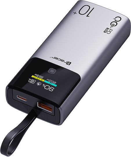 Tracer Comet Power Bank 10000mAh 22.5W with USB-A Port and USB-C Port Black view 2