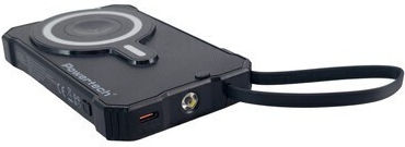 Powertech PT-1505 Solar MagSafe Power Bank 10000mAh 35W with USB-C Port Power Delivery Black view 5