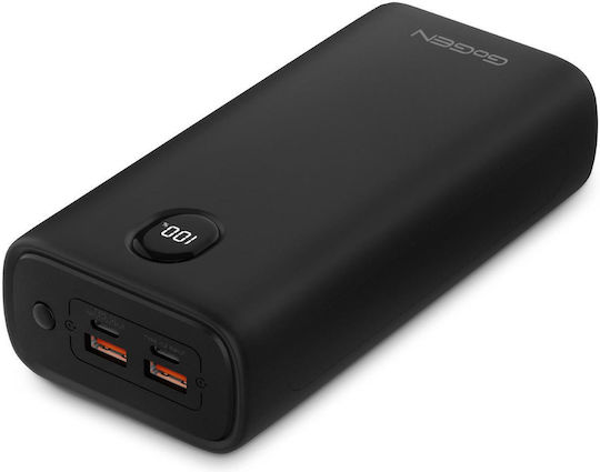 GoGEN Power Bank 30000mAh with 2 USB-A Ports and 2 USB-C Ports Black vue 4