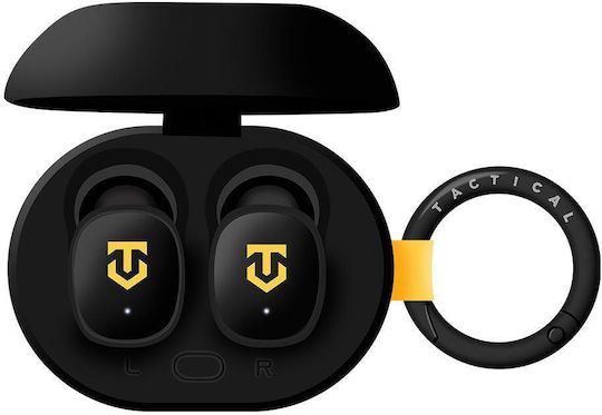 Tactical StrikePods Bug In-ear Bluetooth Handsfree Earphones with Charging Case CrudeOil view 1
