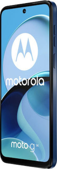 Motorola Moto G14 Dual SIM (4GB/128GB) Sky Blue view 2