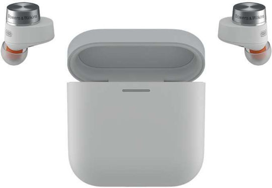 Bowers & Wilkins Pi5 S2 In-ear Bluetooth Handsfree Earphones with Sweat Resistance and Charging Case Cloud Grey