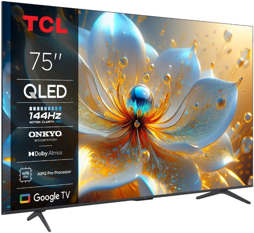 TCL Smart Television 75" 4K UHD Mini LED T8C HDR (2025) view 3