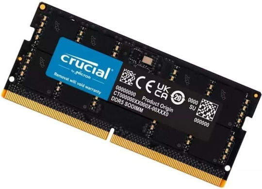 Crucial DDR5 with Module 1x32GB and Speed 5600 for Laptop CT32G56C46S5T view 2