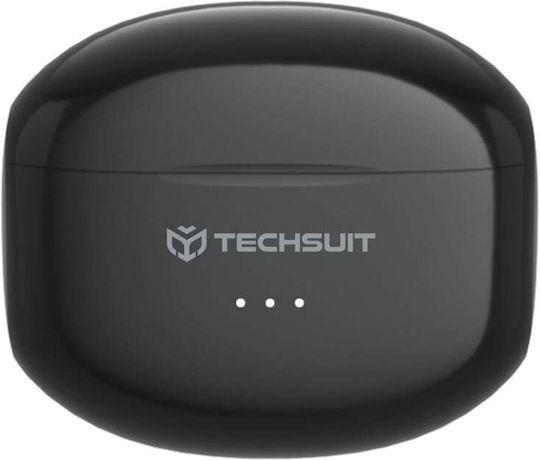 Techsuit CW1 In-ear Bluetooth Handsfree Earphones Black दृश्य 5
