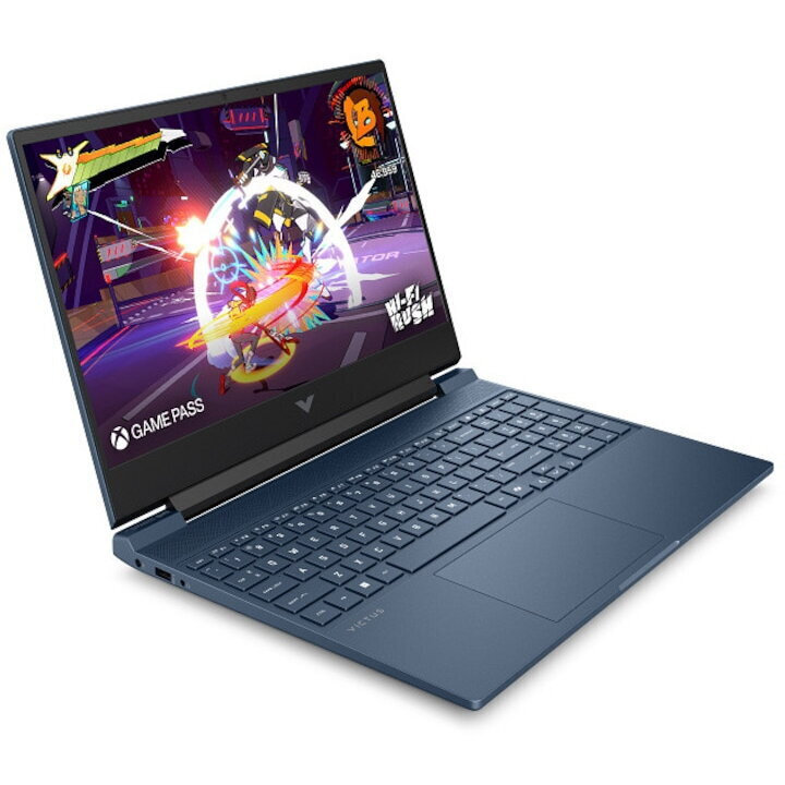HP Victus 15-fb3038nn 15.6" FHD (Ryzen AI 300 Series-5 340/24GB/1TB SSD/GeForce RTX 5050/No OS) Performance Blue (International English Keyboard) view 2