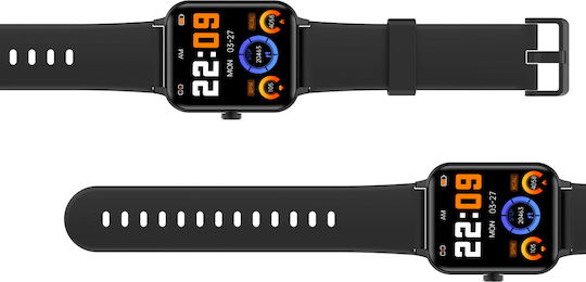 BlackView R30 Smartwatch with Heart Rate Monitor (Black) view 6