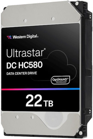 Western Digital Ultrastar DC HC580 22TB HDD Hard Drive 3.5" SATA III 7200rpm for Server 0F62785