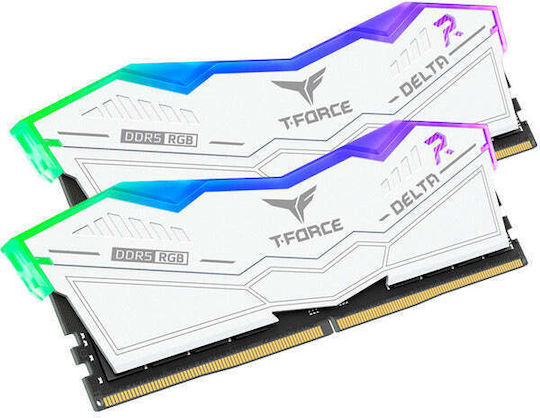 TeamGroup T-Force Delta RGB DDR5 32GB RAM with 2x16GB Modules and Speed 6000 for Desktop FF4D532G6000HC30DC01 vue 3
