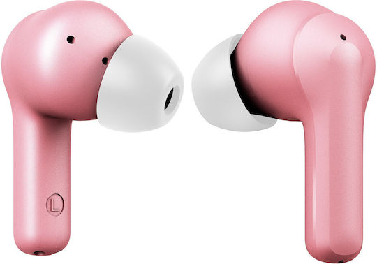 Niceboy Pins 4 In-ear Bluetooth Handsfree Headphones with Sweat Resistance and Charging Case Pink view 2