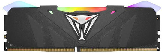 Patriot Viper Steel RGB 16GB DDR4 RAM with 2 Modules (2x8GB) and 3200 Speed for Desktop (PVSR416G320C6K) vue 3