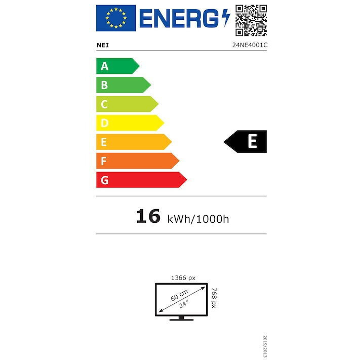 Nei Television 24" HD Ready LED 24NE4001C (2025) view 9