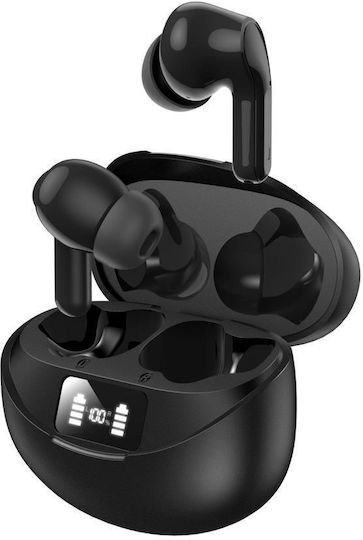 XO G3 In-ear Bluetooth Handsfree Earphones with Charging Case Black view 2