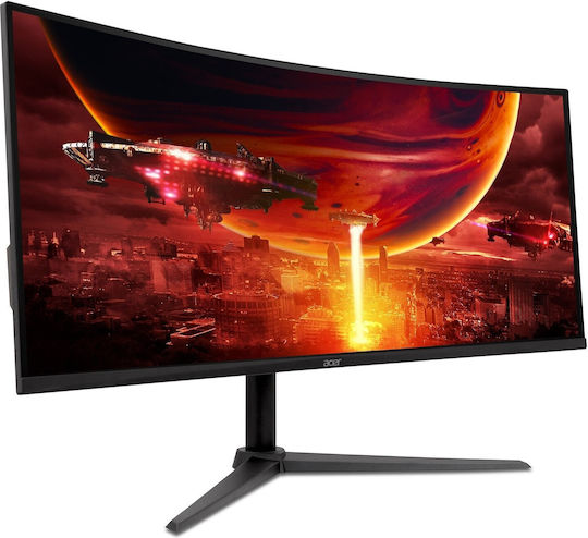 Acer Nitro XZ342CUV3bmiiphx Ultrawide VA HDR Curved Monitor 34" QHD 3440x1440 180Hz vue 4
