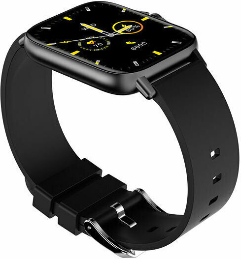 Egoboo M4 Smartwatch with Heart Rate Monitor (Black) view 2