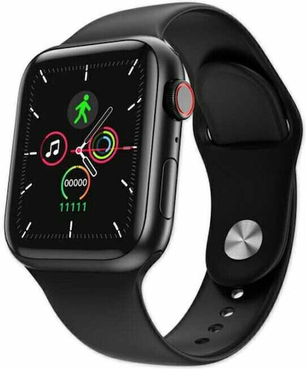 Z39 Stainless Steel Smartwatch with Heart Rate Monitor (Black)