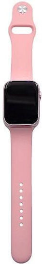 Borofone BD6 Smartwatch with Heart Rate Monitor (Pink) vista 3