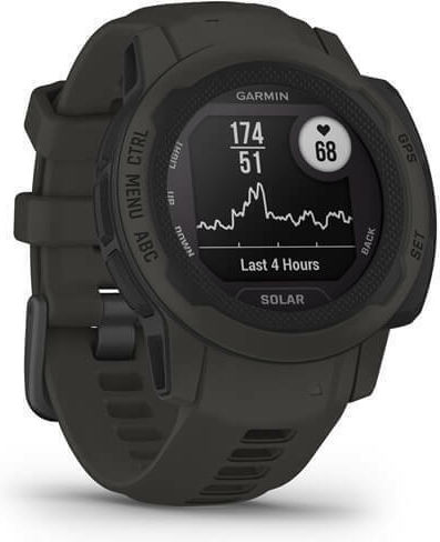 Garmin Instinct 2S Solar 40mm Waterproof Smartwatch with Heart Rate Monitor (Graphite) view 3