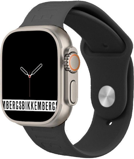 Bikkembergs BK11-1L Aluminium Smartwatch with Heart Rate Monitor (Black) view 3