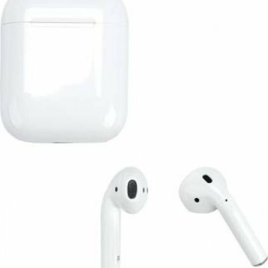 TWS i13S Earbud Bluetooth Handsfree Earphones with Sweat Resistance and Charging Case White view 4