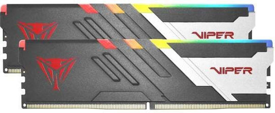 Patriot Viper Venom DDR5 32GB RAM with 2x16GB Modules and Speed 7200 for Desktop PVV532G720C34K